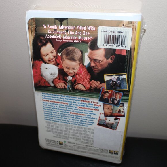 3/$77❤️sealed vintage STUART LITTLE +STUART LITTLE 2 set clamshell VHS 2000 2002 - Picture 8 of 13